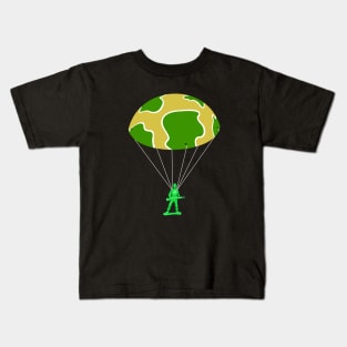 Toy Paratrooper Skydiving Kids T-Shirt